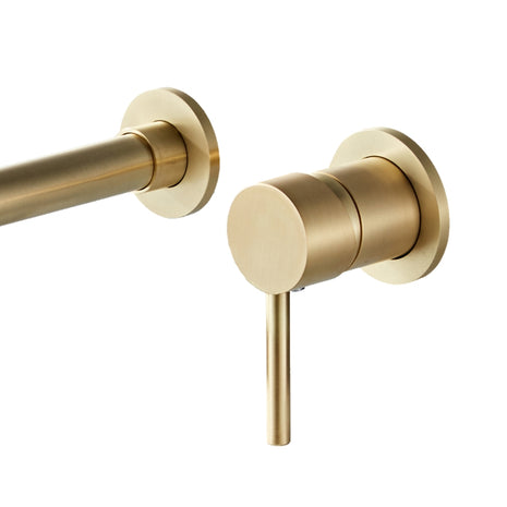 Vtw Living - Inbouwkraan Compleet met Inbouwdeel - Messing Geborsteld Goud
