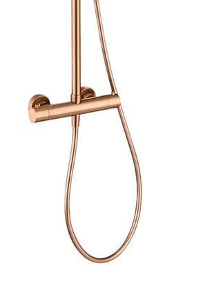 Vtw Living - Regendouche Set Met Thermostatische Mengkraan - Brons - 25 Cm