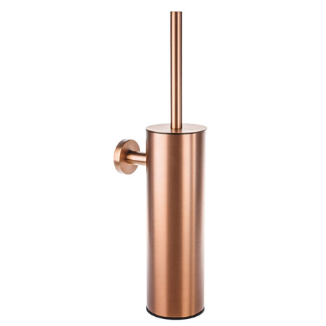 Vtw Living - Toiletborstel Met Houder - Geborsteld Brons - 39 X 8,4 Cm