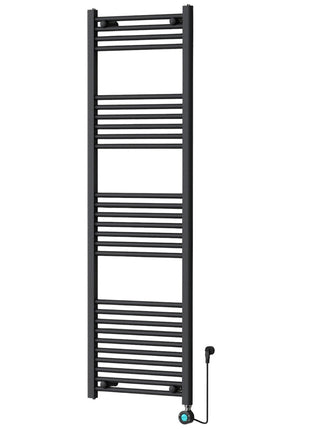 Vtw Living - Handdoekradiator Elektrisch 1600 × 500 mm - Mat Zwart - 700 Watt