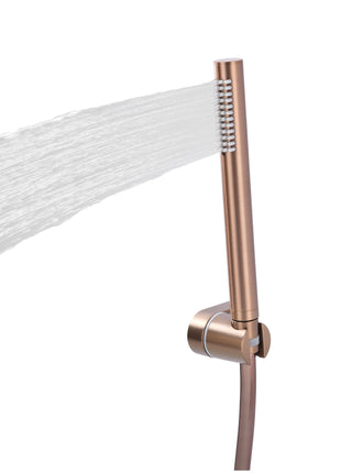 Vtw Living - Badkraan Met Handdouche - Geborsteld Brons - Pvd Coating