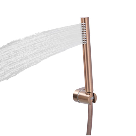 Vtw Living - Badkraan Met Handdouche - Geborsteld Brons - Pvd Coating
