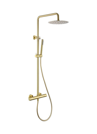 Vtw Living - Regendouche Set Met Thermostatische Mengkraan - Goud - 30 Cm