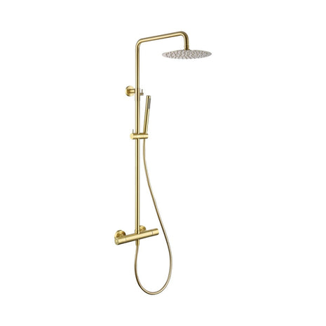 Vtw Living - Regendouche Set Met Thermostatische Mengkraan - Goud - 30 Cm