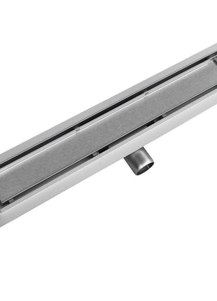 Vtw Living - Douchegoot Rvs 60 cm - Betegelbaar - 2-in-1 Tegelrooster
