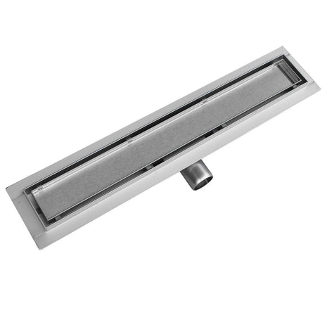 Vtw Living - Douchegoot Rvs 80 cm - Betegelbaar - 2-in-1 Tegelrooster