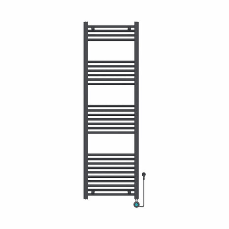 Vtw Living - Handdoekradiator Elektrisch 1600 × 500 mm - Mat Zwart - 700 Watt