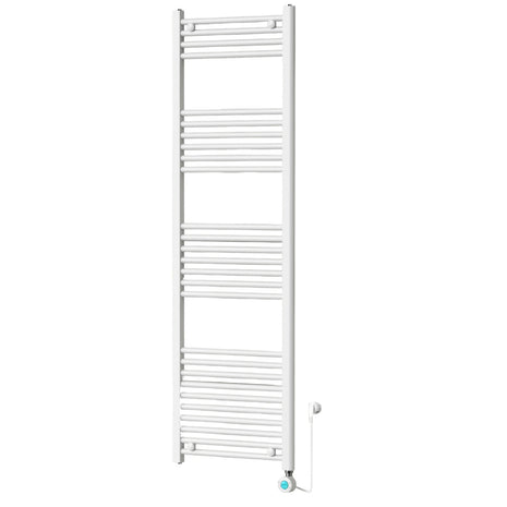 Handdoekradiator Elektrisch met Digitale Thermostaat - Radiator Badkamer - 1800 × 600 mm - Mat wit - 900 Watt