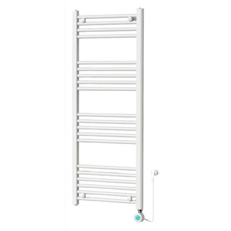 Handdoekradiator Elektrisch met Digitale Thermostaat - Radiator Badkamer - 1200 × 500 mm - Mat wit - 500 Watt