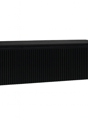 Vtw Living - Japandi Badkamermeubel 100 Cm - Mat Zwart