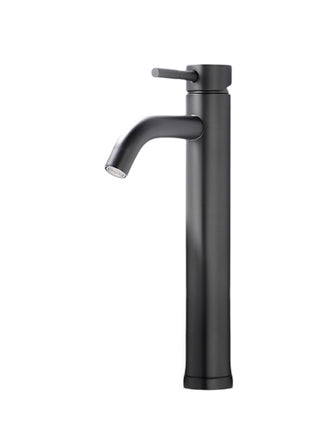 Vtw Living - Mengkraan - Wastafelkraan Gun Metal Grijs - 30 cm hoog