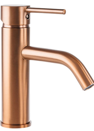 Vtw Living - Mengkraan - Wastafelkraan Geborsteld Brons  - Kraan Wastafel - 17 cm hoog