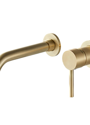 Vtw Living - Inbouwkraan Compleet met Inbouwdeel - Messing Geborsteld Goud