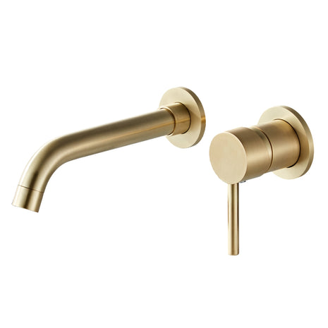 Vtw Living - Inbouwkraan Compleet met Inbouwdeel - Messing Geborsteld Goud