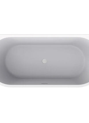Vtw Living - Half Vrijstaand Bad - Ligbad - Glans Wit 180×80 cm
