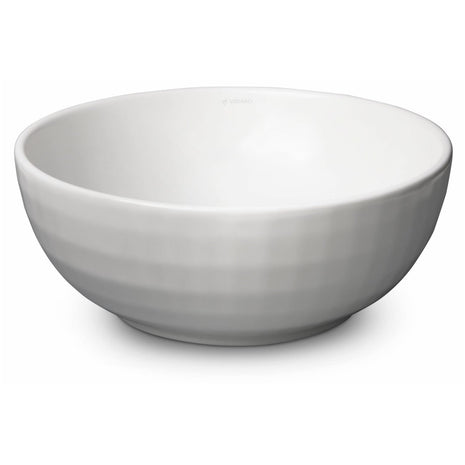 Vtw Living - Waskom Rond Mat Wit Keramiek - Opbouwwaskom 40 cm