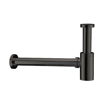 Vtw Living - Wastafelsifon Geborsteld Gun Metal Grijs - Universele Sifon