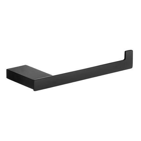 Vtw Living - Toiletrolhouder Mat Zwart - 6,4 × 18 × 3 Cm