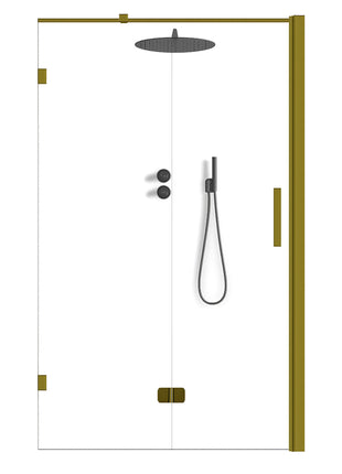 Vtw Living - Stijlvolle Gouden Nisdeur - Deur Rechts - 120×200 cm - Nano Coating