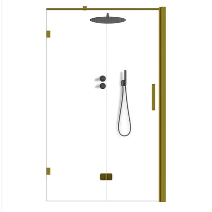 Vtw Living - Stijlvolle Gouden Nisdeur - Deur Rechts - 100×200 cm - Nano Coating