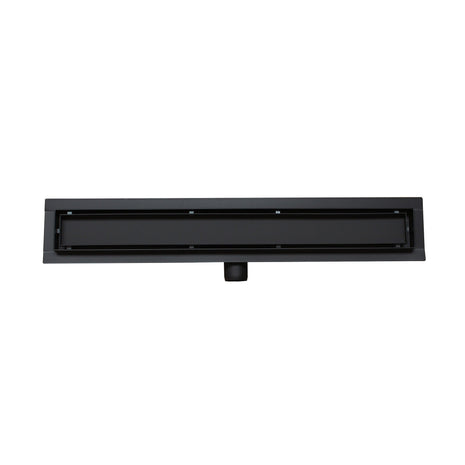 Vtw Living - Douchegoot Rvs Mat Zwart 60 Cm - Geschikt om te betegelen