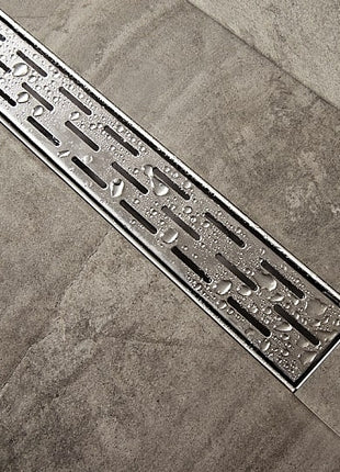 Vtw Living - Douchegoot Rvs Met Flens - Verstelbaar - 80 x 7 cm