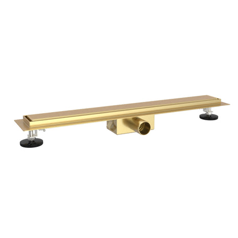 Vtw Living - Douchegoot Rvs Goud 60 Cm - Geschikt om te betegelen