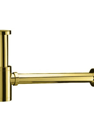 Vtw Living - Wastafelsifon Geborsteld Messing Goud - Universele Sifon