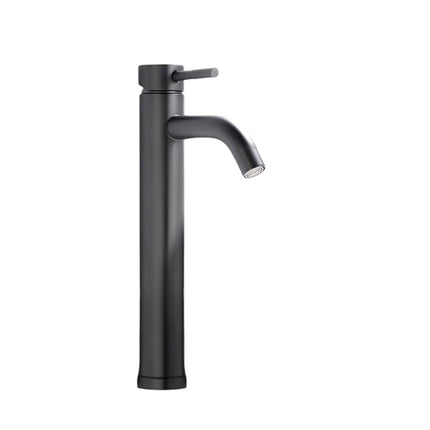 Vtw Living - Mengkraan - Wastafelkraan Gun Metal Grijs - 30 cm hoog