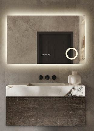 Vtw Living - Badkamerspiegel met LED Verlichting en Verwarming 160 x 80 cm