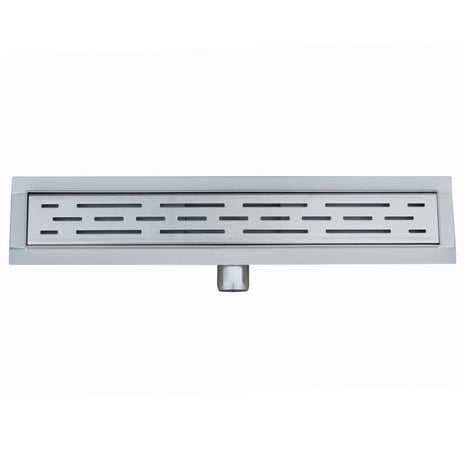 Vtw Living - Douchegoot Rvs Met Flens - Verstelbaar - 80 x 7 cm