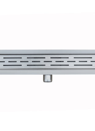 Vtw Living - Douchegoot Rvs Met Flens - Verstelbaar - 70 x 7 cm
