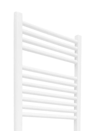 Vtw Living - Handdoekradiator Badkamer met Aansluit Set en Thermostaat - 1600 × 500 mm - Mat Wit