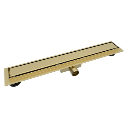 Vtw Living - Douchegoot Rvs Goud 60 Cm - Geschikt om te betegelen