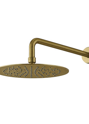 Vtw Living - Regendoucheset Met Thermostatische Mengkraan - Regendouche Goud - 30 cm