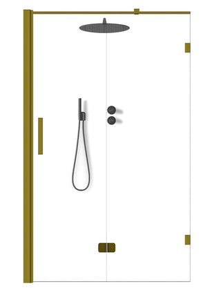 Vtw Living - Stijlvolle Gouden Nisdeur - Deur Links - 100×200 cm - Nano Coating