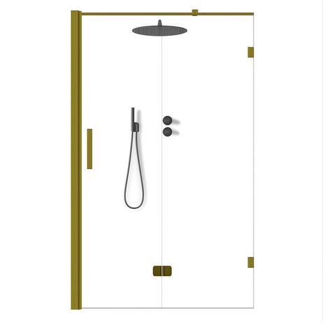 Vtw Living - Stijlvolle Gouden Nisdeur - Deur Links - 100×200 cm - Nano Coating