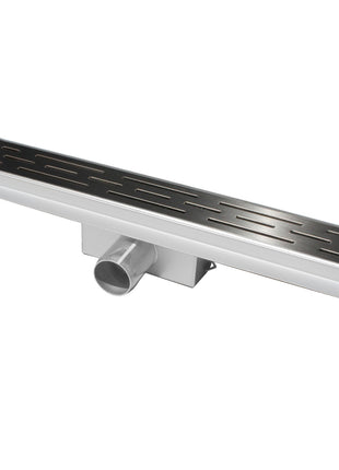 Vtw Living - Douchegoot Rvs Met Flens - Verstelbaar - 70 x 7 cm