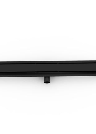Vtw Living - Douchegoot Rvs Mat Zwart 80 Cm - Geschikt om te betegelen