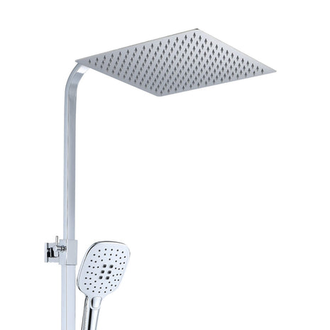 Vtw Living - Regendoucheset Met Thermostatische Mengkraan - Regendouche Chroom - 30 cm