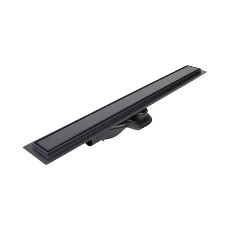 Vtw Living - Douchegoot RVS Mat Zwart 80 cm - Betegelbaar