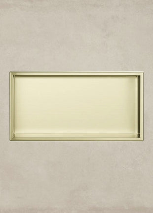 Vtw Living - Inbouwnis Badkamer - Geborsteld Messing Goud - 60 x 30 x 10 cm