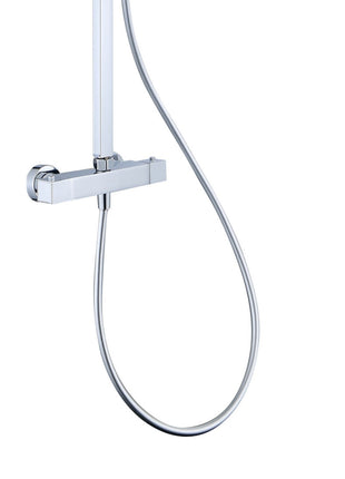 Vtw Living - Regendoucheset Met Thermostatische Mengkraan - Regendouche Chroom - 25 cm