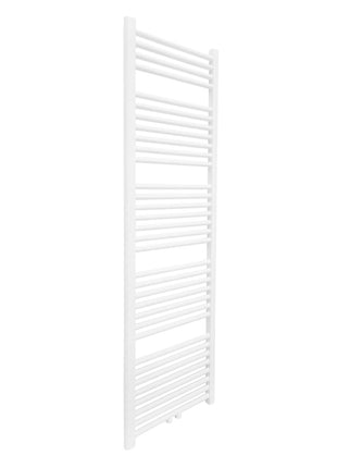 Vtw Living - Handdoekradiator Badkamer met Aansluit Set en Thermostaat - 1600 × 500 mm - Mat Wit