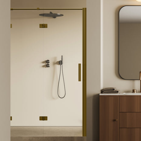 Vtw Living - Stijlvolle Gouden Nisdeur - Deur Rechts - 100×200 cm - Nano Coating