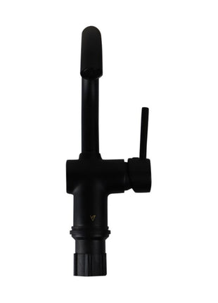 Vtw Living - Mengkraan Mat Zwart - Messing - 27 cm hoog