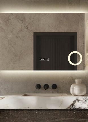 Vtw Living - Badkamerspiegel met LED Verlichting en Verwarming 160 x 80 cm