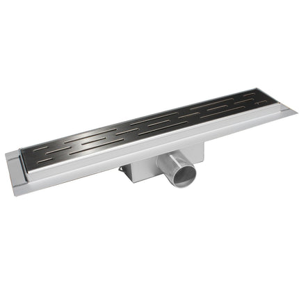Vtw Living - Douchegoot Rvs Met Flens - Verstelbaar - 70 x 7 cm