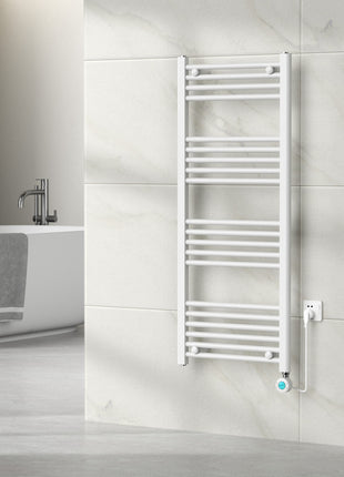 Vtw Living - Handdoekradiator Elektrisch 1200 × 500 mm - Mat Wit - 500 Watt