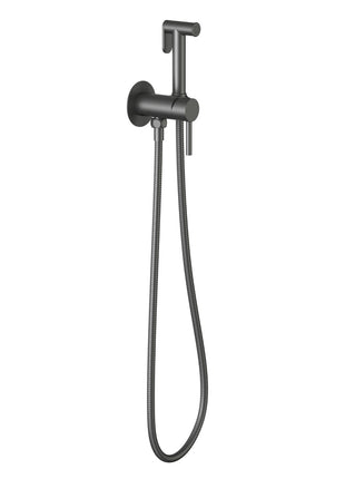 Vtw Living - Bidetkraan - Bidetmengkraan - Gun Metal Grijs - Warm En Koud Water - Pvd Coating